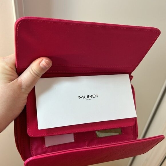 Mundi Hot Pink Wallet NWOT - Picture 3 of 6